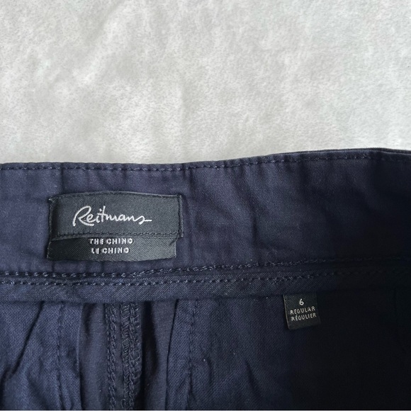 Reitmans Navy Blue Capris - Picture 7 of 8